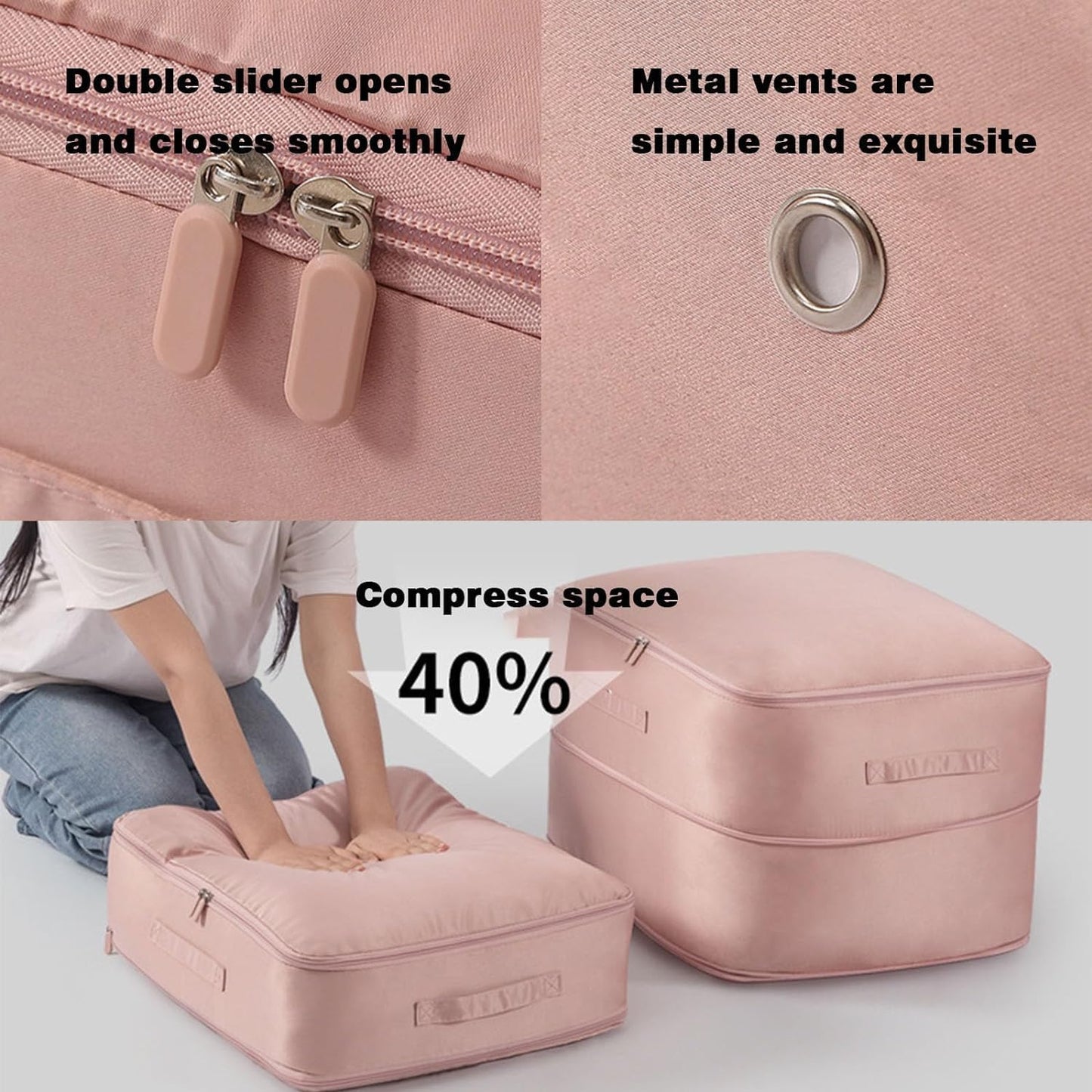 Ultra Space Saving Self Compression Organizer