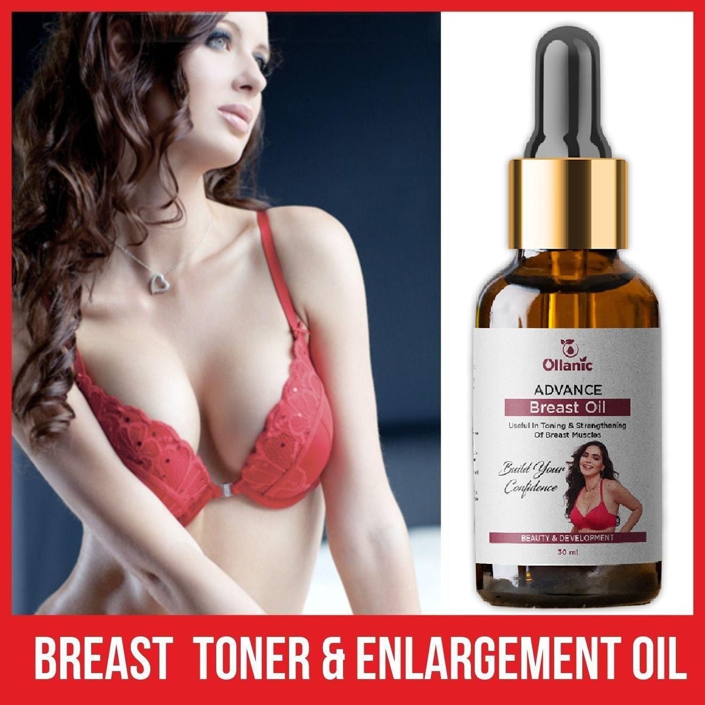 Advanced Herbal Breast Oil(Buy 1 Get 2)