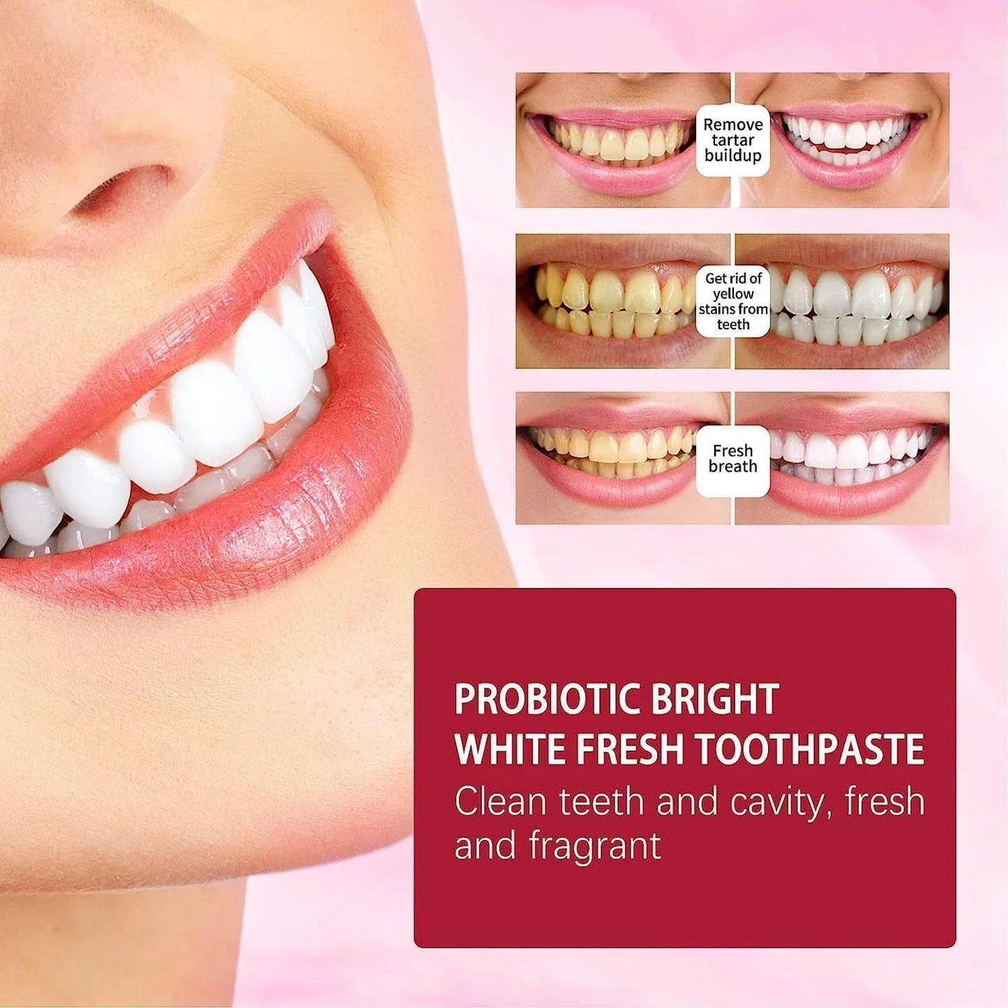 Probiotic Brightening Toothpaste (BUY 1 GET 1 FREE)