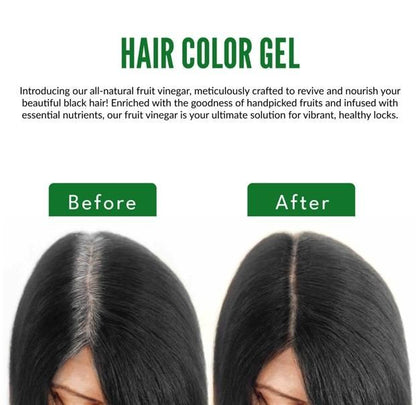 Hair Color Gel - 100% Gray Hair Coverage (BUY 1 GET 2)