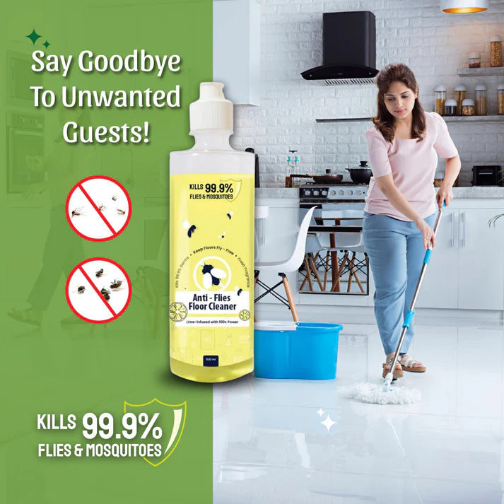 Anti-fly and Mosquito Floor Cleaner 200 ML (Pack of 2)