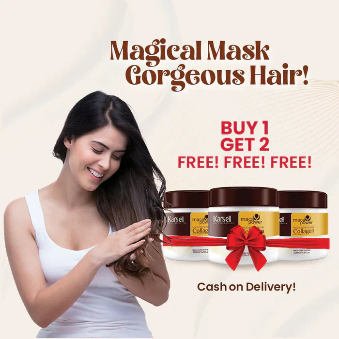 Karseell Collagen Hair Mask (For All Hair Types) - BUY 1 GET 2