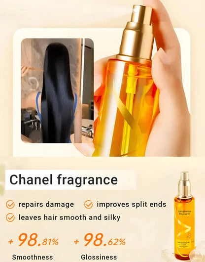 Moisturizing And Strengthening Hair Oil Perfume Spray ( BUY 1 GET 2 )