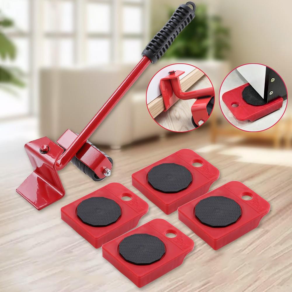 Furniture Lifter With 360 Degree Rotatable Pad (Set 5)