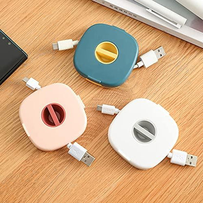 Multifunctional Rotatable Cable Storage Box