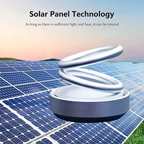 Premium Solar Rotating Car Air Freshener With Long Last Fragrance