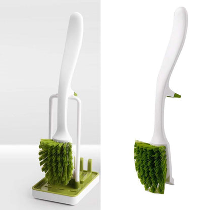 Multi-Functional Cleaning Dish Brush With Stand For Kitchen