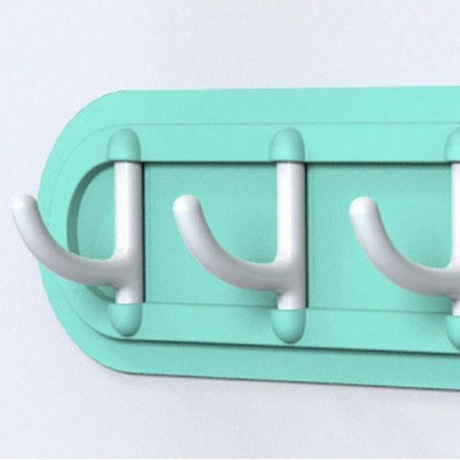 Folding Wall Mounted 6 Hooks Storage Hanging  Hook Holders