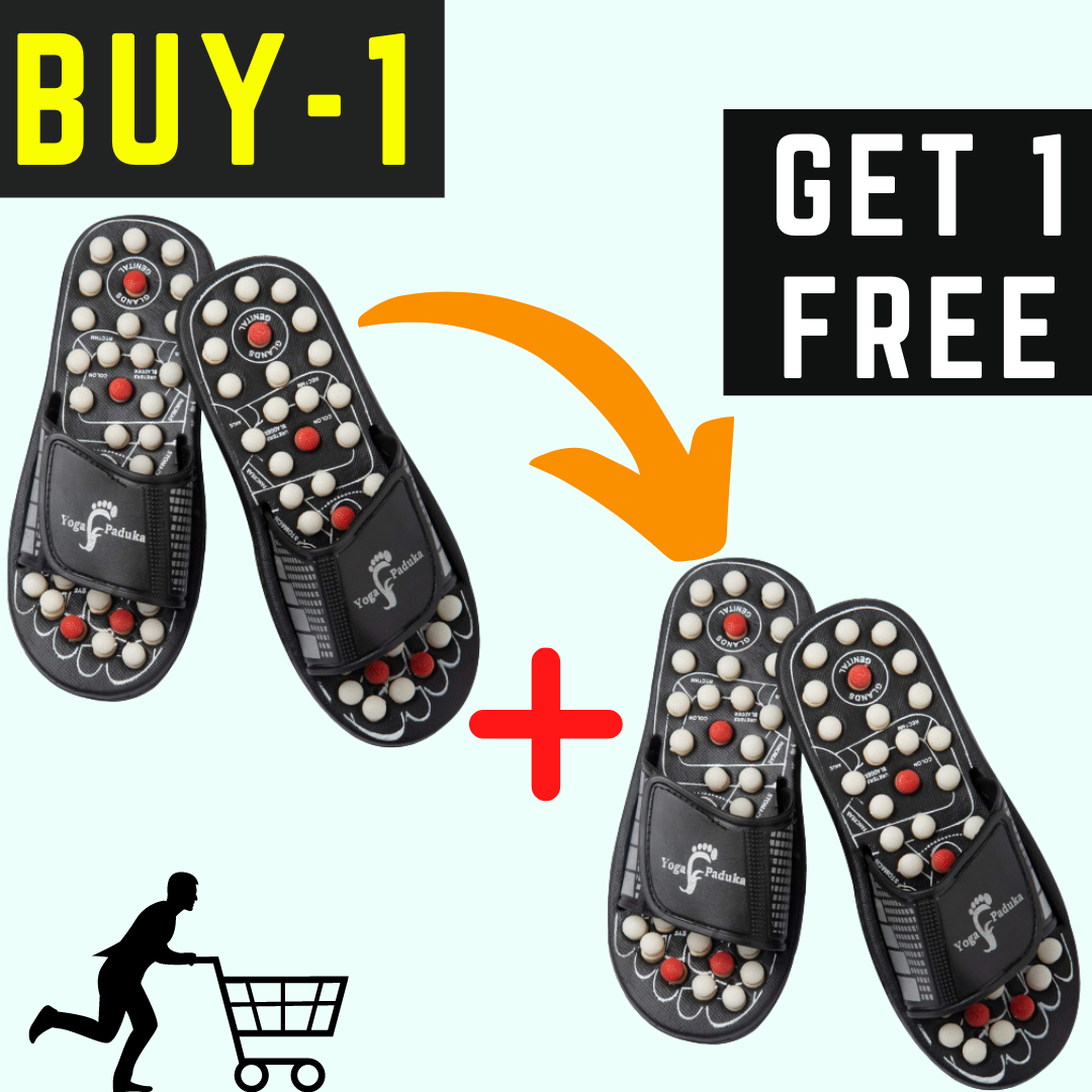 RealShop™ - ACUPRESSURE + YOGA SLIPPERS [BUY 1 GET 1 FREE]