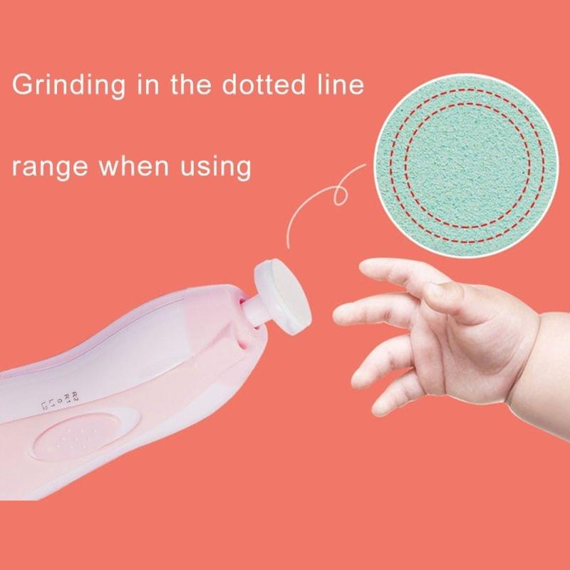 Baby LED Electric Nail Trimmer Set