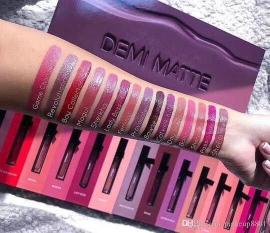 12 COLORS DEMI MATTE LIPSTICK KIT