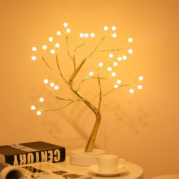 Elegant Pearls LED Tree Lights